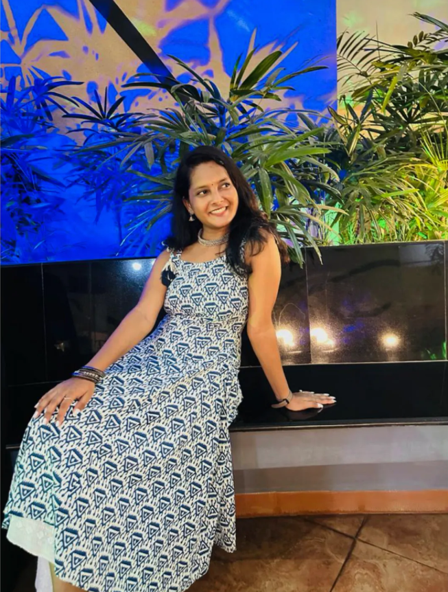 Riya at night
